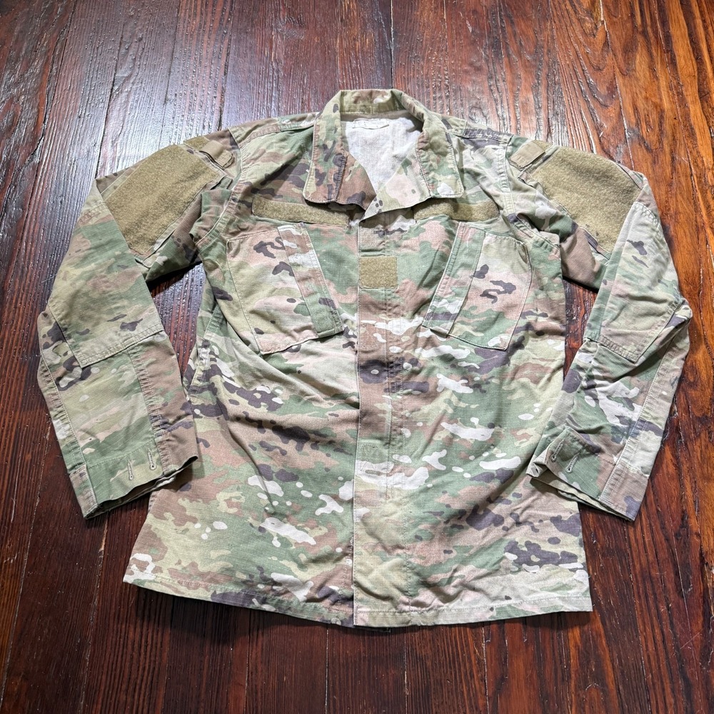 US‎ Army Female OCP Combat Uniform Coat Womens 33 Long Camo Military